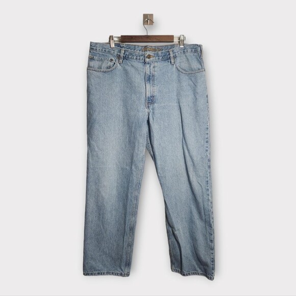 Eddie Bauer Classic Basic Heavyweight Jeans 40 x 32 - Picture 1 of 3